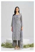 Ganga Faliha 4836 Cotton Embroidered Patches Salwar Kameez