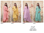 Ganga Garvya 4926 Cotton Printed With Hand Embroidered Salwar Kameez Collection