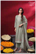 Ganga Iramika 4831 Cotton Embroidered Salwar Kameez