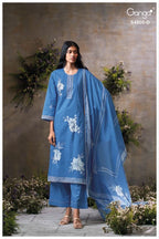 Ganga Ishmita 4805 Cotton Printed Embroidered Salwar Kameez