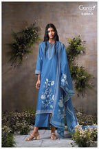 Ganga Ishmita 4805 Cotton Printed Embroidered Salwar Kameez