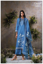 Ganga Ishmita 4805 Cotton Printed Embroidered Salwar Kameez