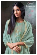 Ganga Ishvanshi 5047 Viscose Woven Silk Jacquard Salwar Kameez Collection