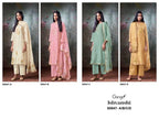 Ganga Ishvanshi 5047 Viscose Woven Silk Jacquard Salwar Kameez Collection