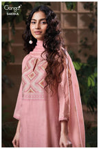 Ganga Jivara 4839 Viscose Woven Silk Jacquard Salwar Kameez Collection