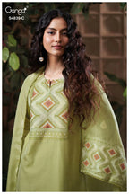 Ganga Jivara 4839 Viscose Woven Silk Jacquard Salwar Kameez Collection