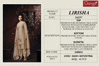 Ganga Lirisha 4297 Bemberg Silk With Embroidery Work Dress Material