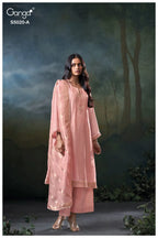 Ganga Meloni 5020 Bemberg Silk Embroidered Salwar Kameez