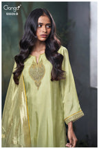 Ganga Meloni 5020 Bemberg Silk Embroidered Salwar Kameez