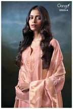 Ganga Meloni 5020 Bemberg Silk Embroidered Salwar Kameez