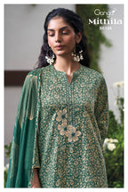 Ganga Mithila 5134 Cotton Satin Embroidered Salwar Kameez