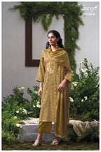 Ganga Mithila 5134 Cotton Satin Embroidered Salwar Kameez