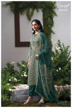 Ganga Mithila 5134 Cotton Satin Embroidered Salwar Kameez