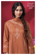 Ganga Nireya 4803 Cotton Printed Embroiderd Salwar Kameez