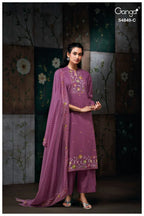 Ganga Pazellea 4849 Cotton With Embroidered And Handwork Salwar Kameez
