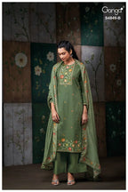 Ganga Pazellea 4849 Cotton With Embroidered And Handwork Salwar Kameez