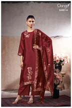 Ganga Raashii 4967 Viscose Embroidered Salwar Kameez