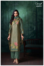 Ganga Rostha 4583 Viscose Woven Silk Jacquard Work Salwar Kameez