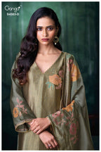 Ganga Rostha 4583 Viscose Woven Silk Jacquard Work Salwar Kameez
