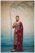 Ganga Ruby 4581 Cotton Printed Salwar Kameez Collection