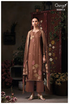 Ganga Saoirse 5080 Viscose Jacquard Work Salwar Kameez Collection