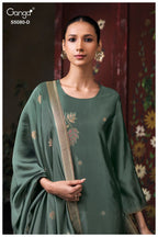 Ganga Saoirse 5080 Viscose Jacquard Work Salwar Kameez Collection