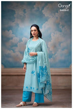 Ganga Siennae 4830 Cotton Printed With Embroidered Salwar Kameez