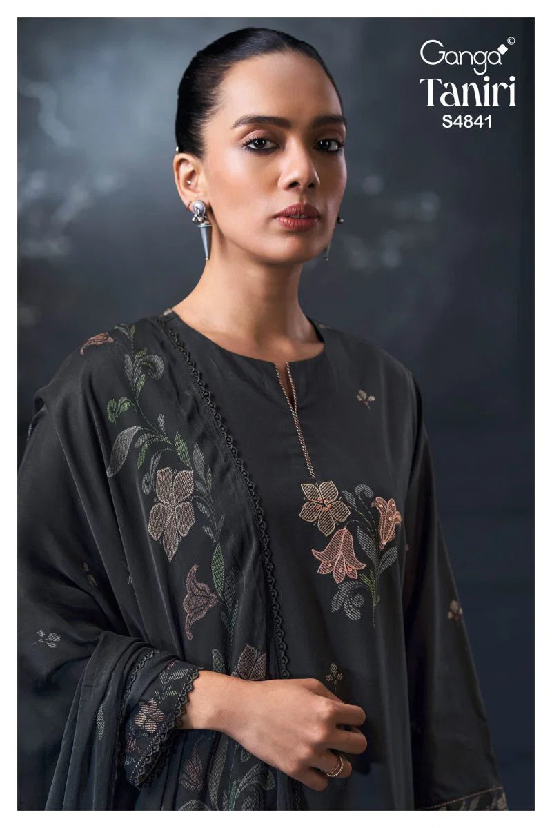 Ganga Taniri 4841 Cotton Embroidered Salwar Kameez