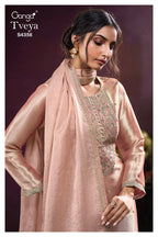Ganga Tveya 4356 Bemberg Silk Jacquard Work Salwar Kameez