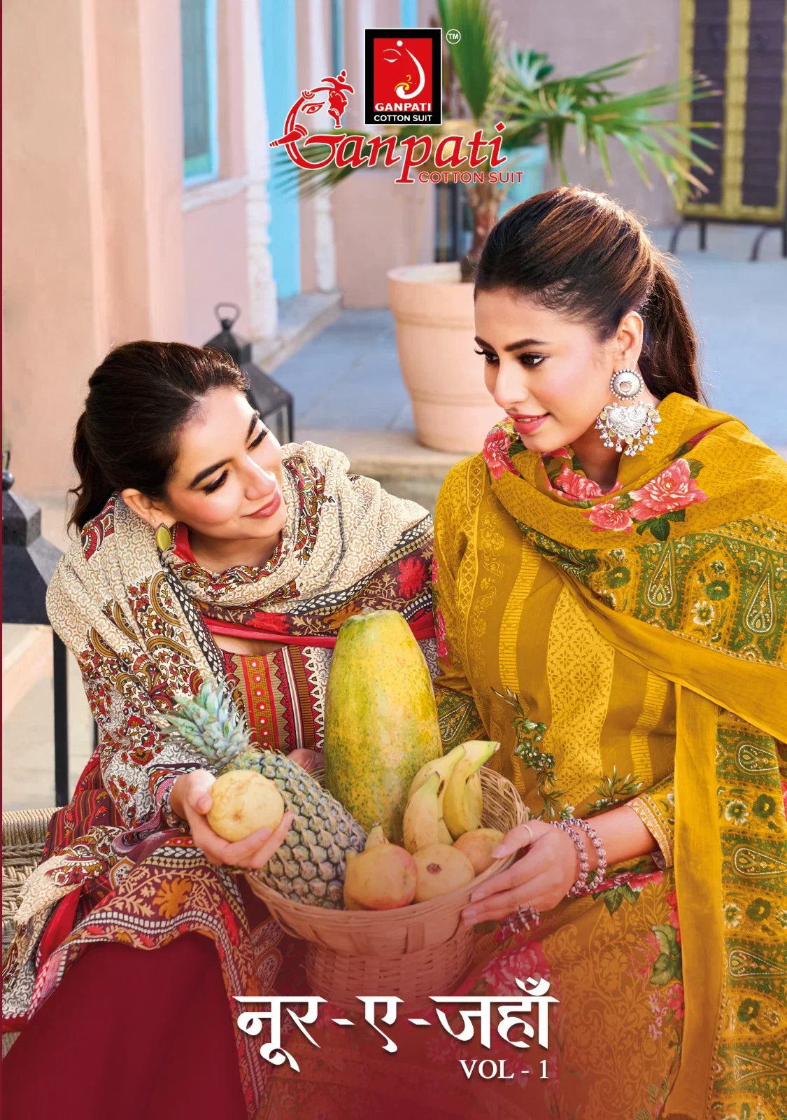 Ganpati Noor E Jahan Vol 1 Cotton Karachi Dress Material Collection