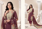 Glossy Simar Aarushi Viscose Organza Digital Print Embroidered Salwar Kameez