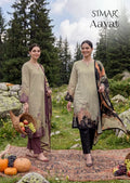 Glossy Simar Aayat Viscose Organza Digital Printed Salwar Kameez