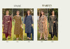 Glossy Simar Haseen Viscos Digital Print Embroidered Salwar Kameez