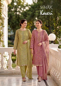 Glossy Simar Kaveri Viscose Maslin Digital Print Embroidered Salwar Kameez