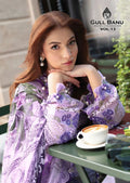 Gull A Ahmad Gull Banu Vol 13 Cambridge Printed Karachi Dress Material