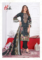 Hala Aayat Vol 3 Cotton Digital Print Embroidered Dress Material Collection