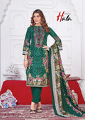 Hala Aayat Vol 3 Cotton Digital Print Embroidered Dress Material Collection