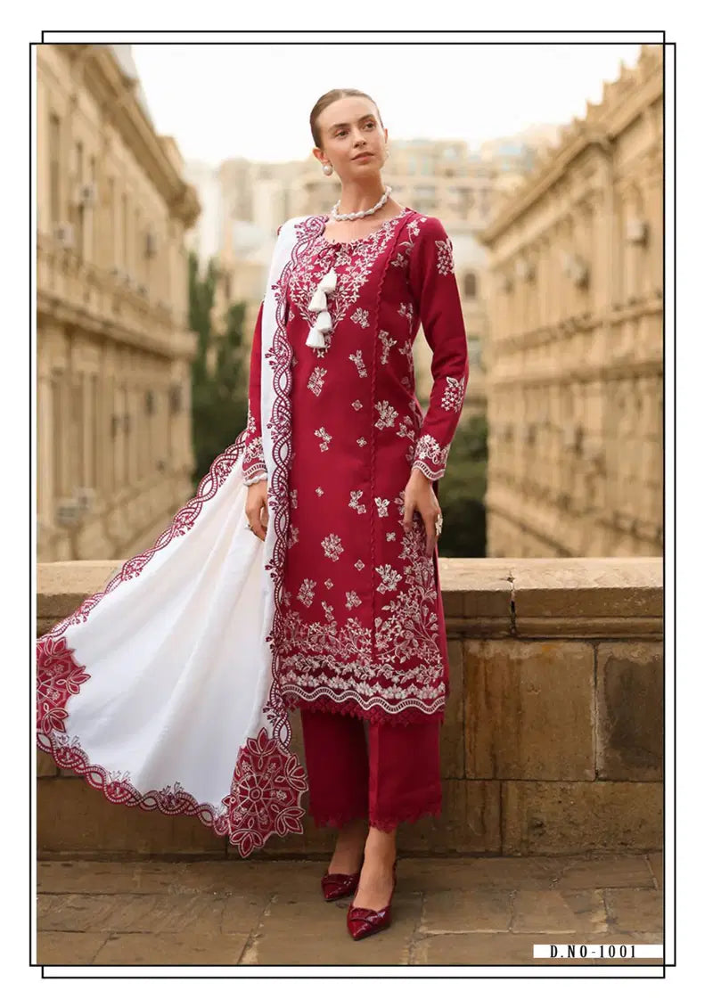 Hala Mausummery Vol 1 Lawn Cotton Karachi Print Dress Material