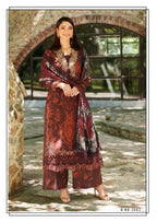 Hala Mausummery Vol 1 Lawn Cotton Karachi Print Dress Material