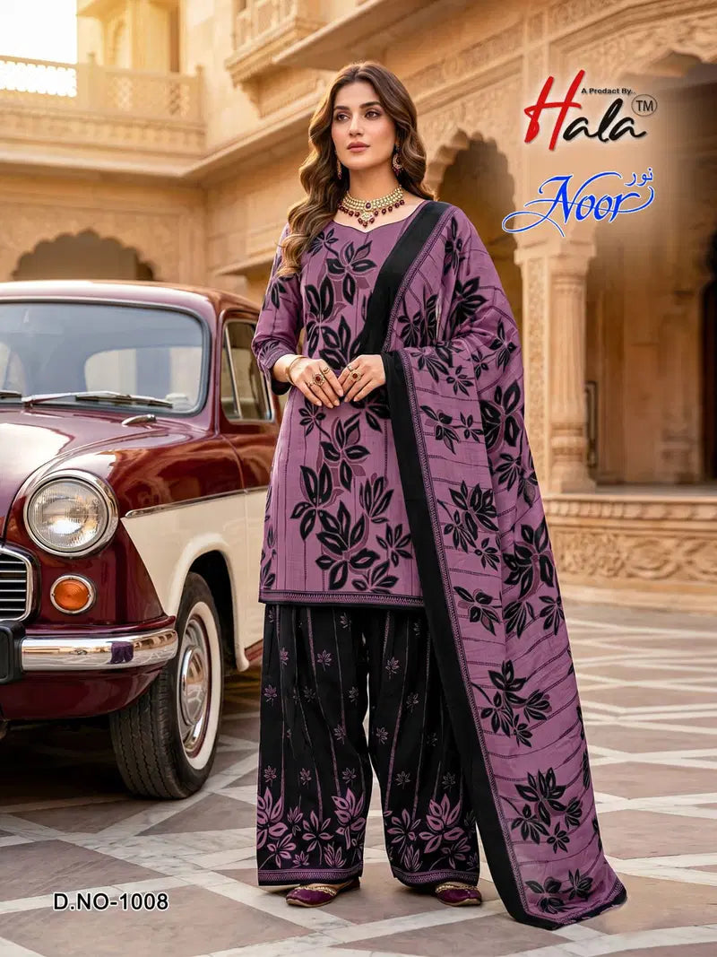 Hala Noor Vol 1 Cotton Digital Printed Dress Material