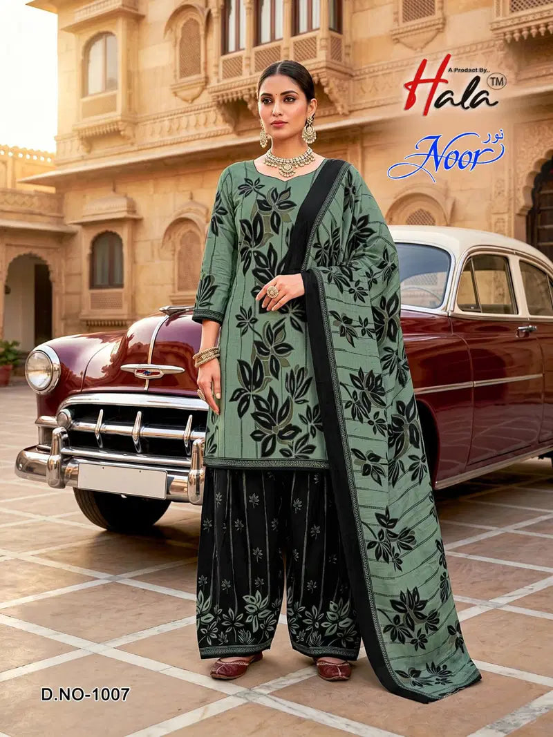 Hala Noor Vol 1 Cotton Digital Printed Dress Material