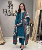Hala Super Star Edition 8 Cotton Digital Dress Material