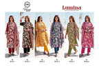 Harshit Lumina Pure Zam Embroidered Dress Material