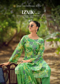 Hermitage Iznik Vol 2 Lawn Cotton Embroidered Dress Material