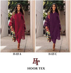 Hoor Tex 125 A And C Cotton Embroidered Salwar Kameez ₹ 1700