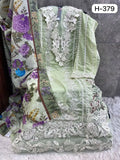 Hoor Tex 379 A To D Cotton Embroidered Salwar Kameez