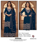 Hoor Tex 519 A To D Blooming Georgette With Zarkan Worked Salwar KameezC