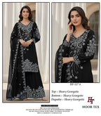 Hoor Tex 527 A To D Blooming Georgette Salwar Kameez