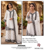 Hoor Tex 638 Jimmy Choo Embroidered Salwar Kameez