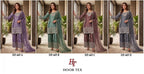 Hoor Tex 669 A To D Royal Rim Zim Embroidery Salwar Kameez